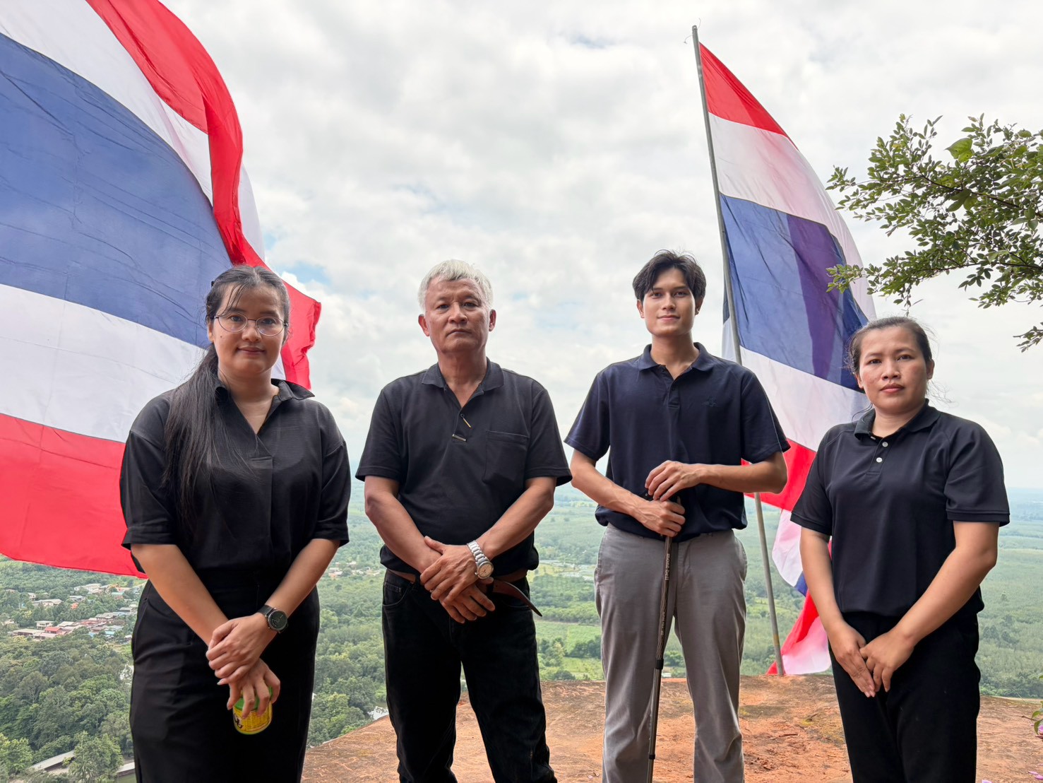 title - ปักธงธรรมจักร และธงชาติไทยภายใต้โครงการปลูกป่าเพื่อเป็นพุทธบูชาในพื้นที่ปฏิรูปที่ดิน (ส.ป.ก.)